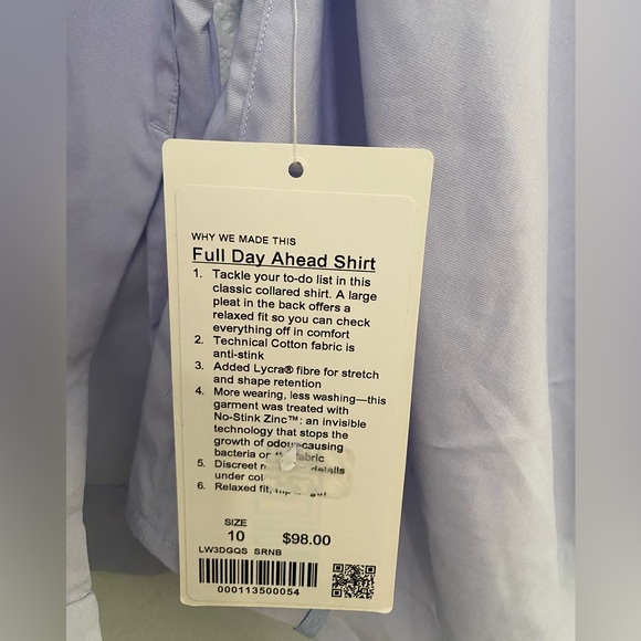 Lululemon full day ahead long sleeve - Picture 3 of 3